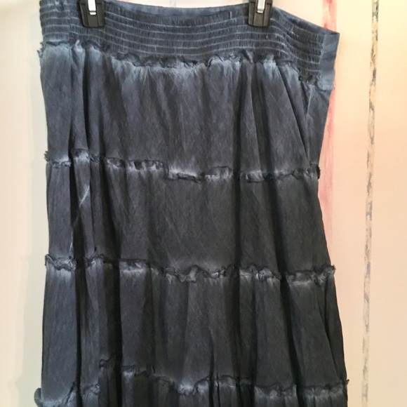 REBA TIERED PEASANT SKIRT      NWOT - Picture 6 of 10